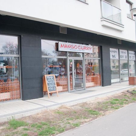 Apartament Cybernetyki Mokotow Warschau Buitenkant foto