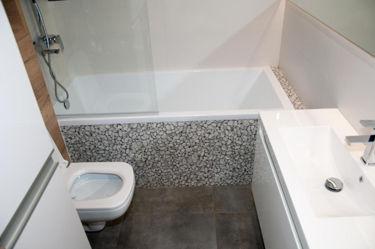 Apartament Cybernetyki Mokotow Warschau Buitenkant foto