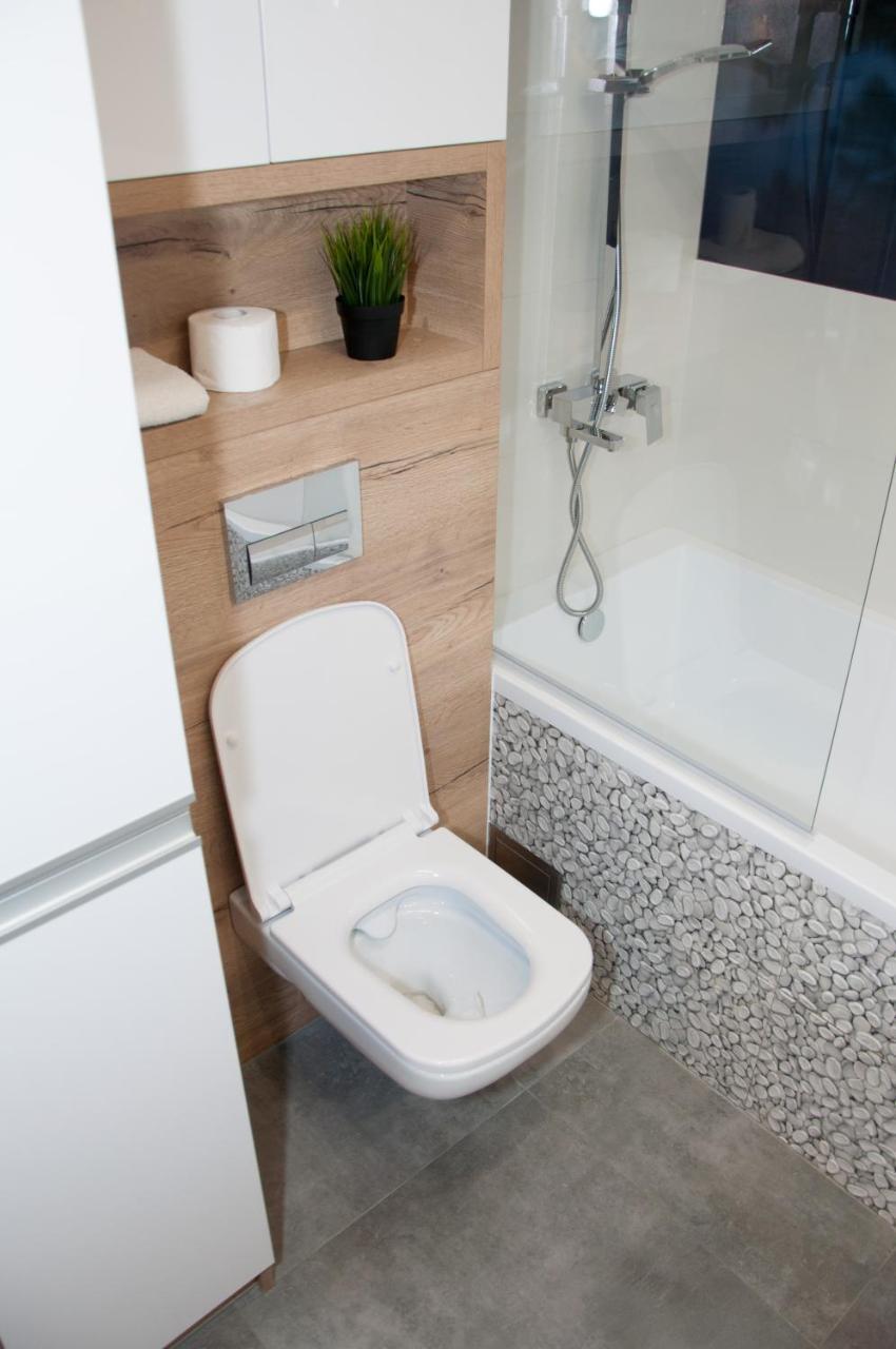 Apartament Cybernetyki Mokotow Warschau Buitenkant foto