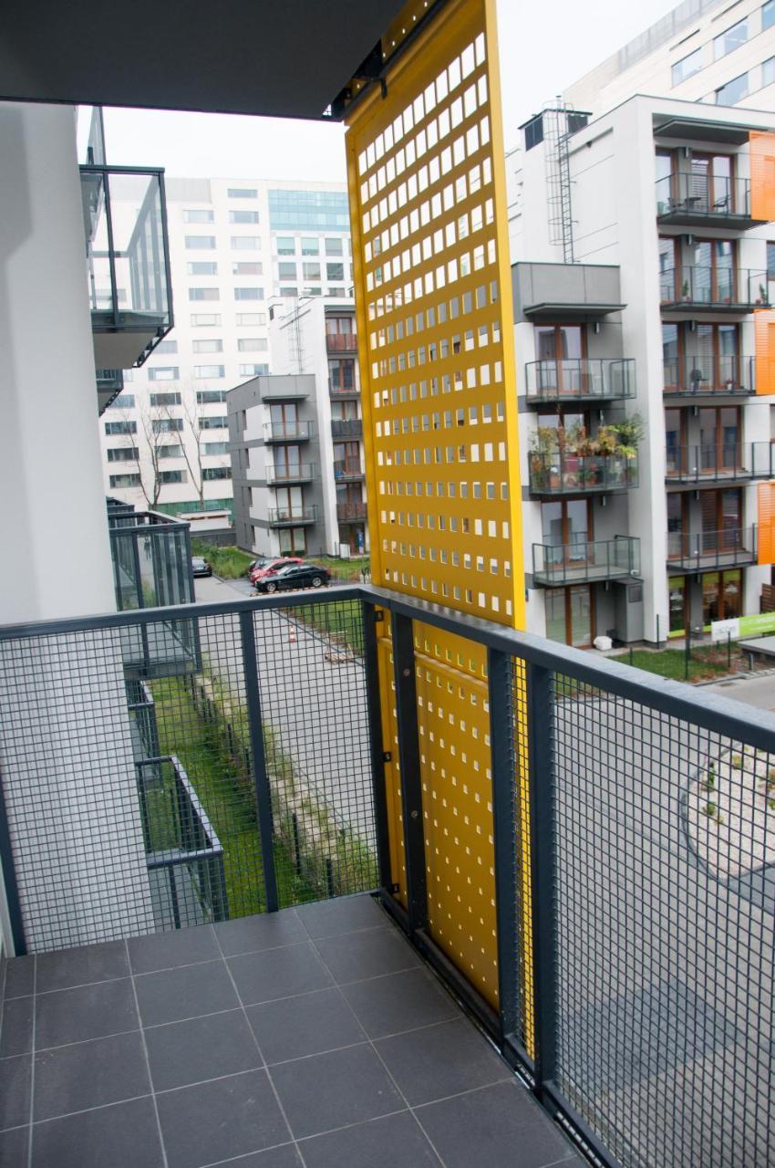 Apartament Cybernetyki Mokotow Warschau Buitenkant foto