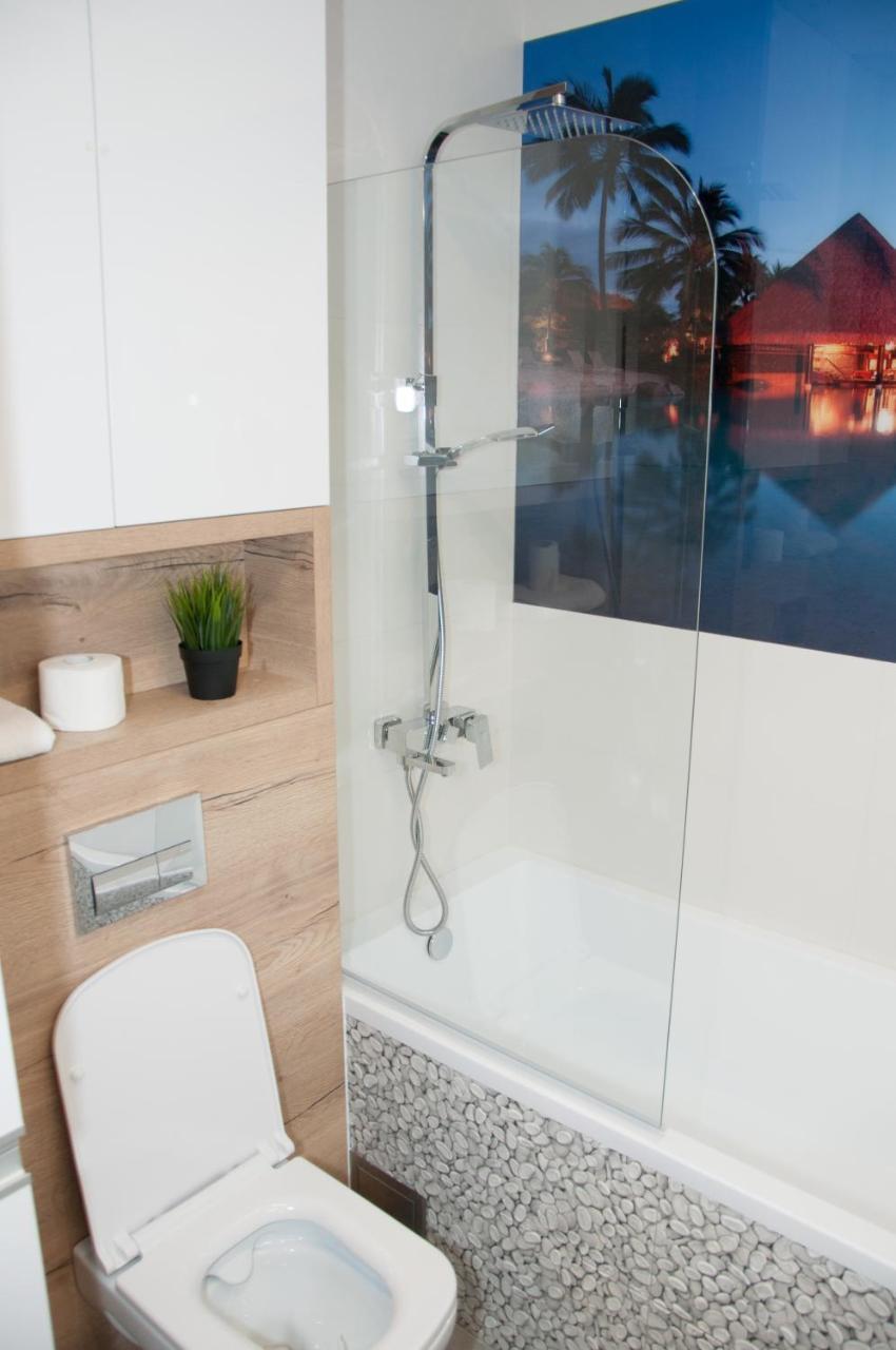 Apartament Cybernetyki Mokotow Warschau Buitenkant foto