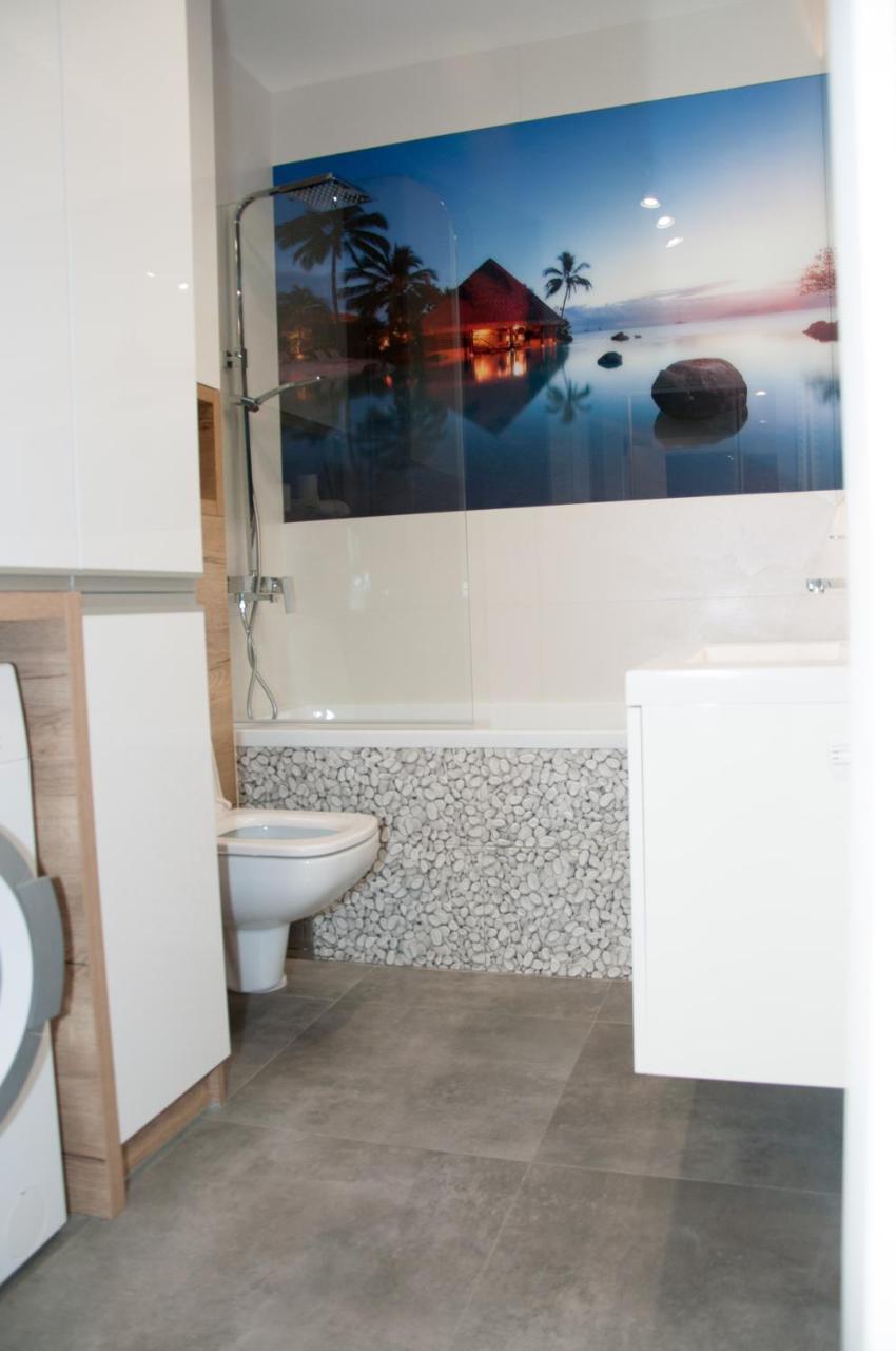 Apartament Cybernetyki Mokotow Warschau Buitenkant foto
